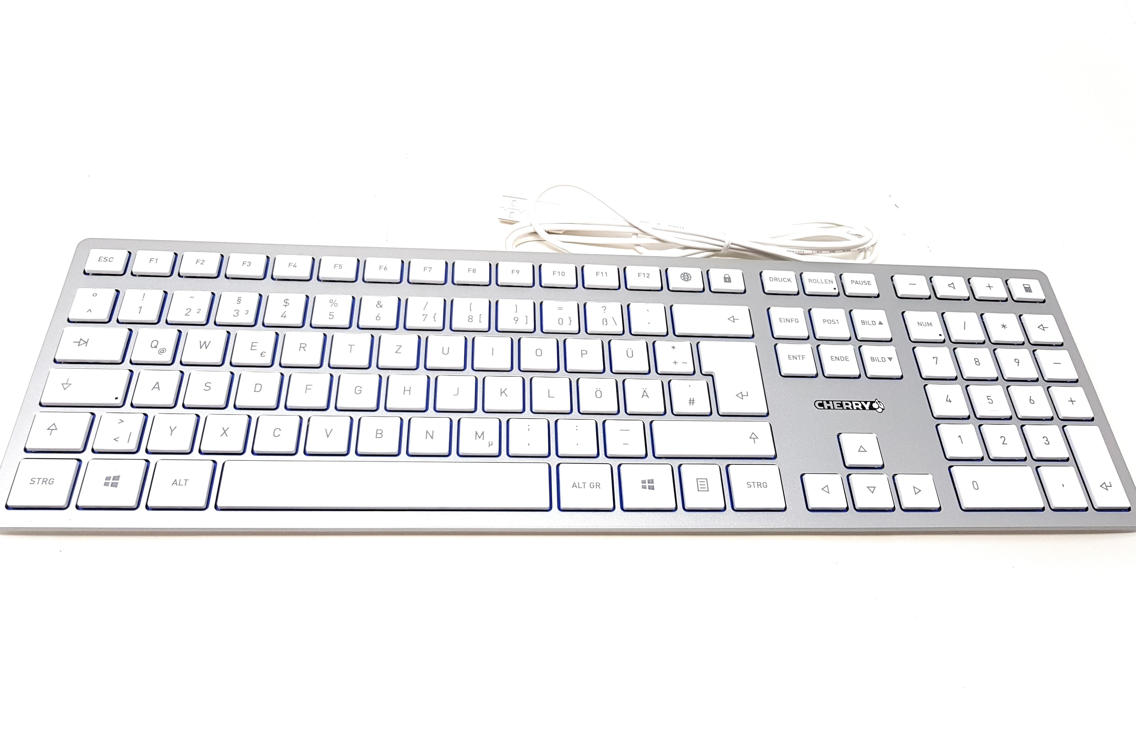 Cherry KC 6000 Slim Tastatur Keyboard USB Windows Taste