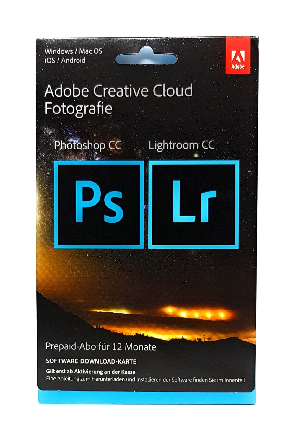 adobe creative cloud photography plan prepaid card