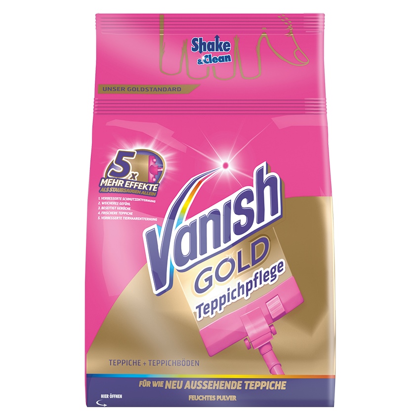 Vanish Gold Teppichreiniger Teppich Power Teppichschaum ...
