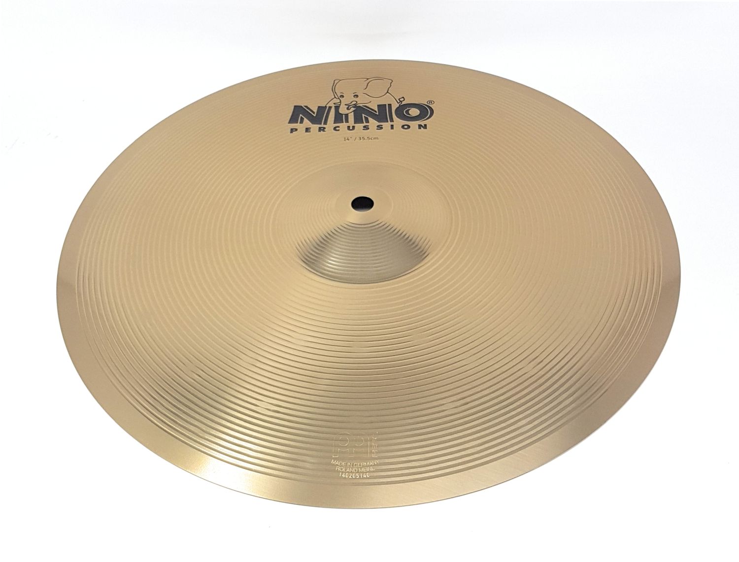Nino Percussion NINO-NS355 Becken 35,6 cm 14 Zoll FX9 Legierung Musikinstrument