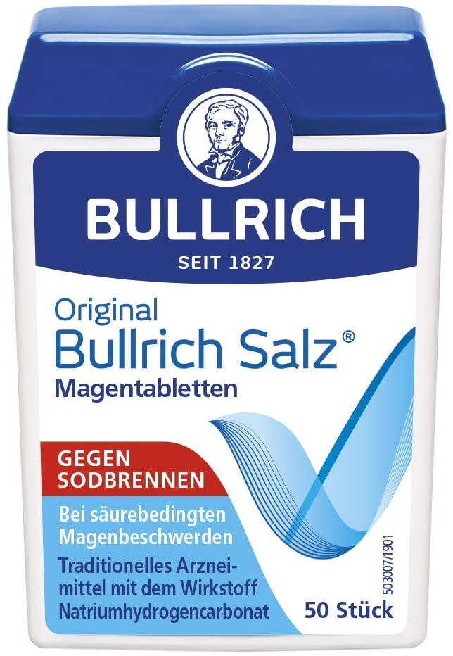 Original Bullrich Salz® Sodbrennen 50 Tabletten Magen ...