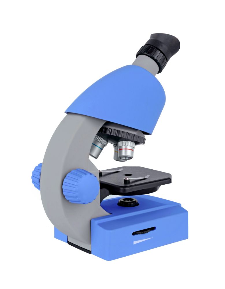 Bresser Junior Mikroskop blau 40-640x