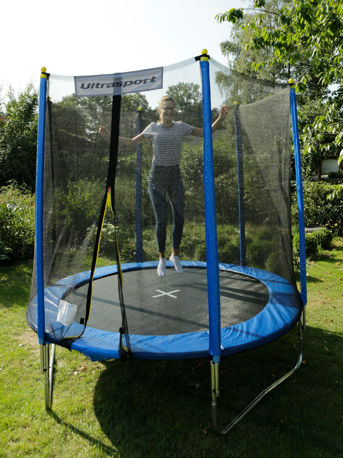 Ultrasport Garten Kinder Trampolin Kindertrampolin