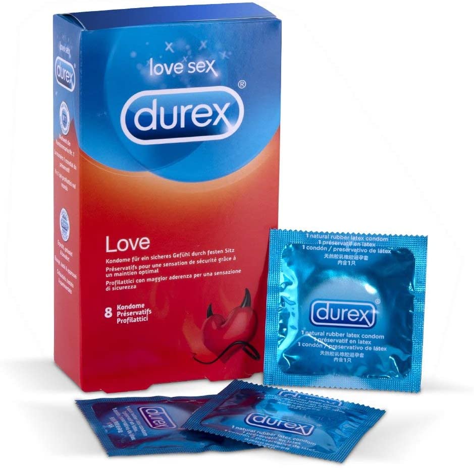Durex Love Kondome mit schmaler Passform Präservative Verhütungsmittel ...