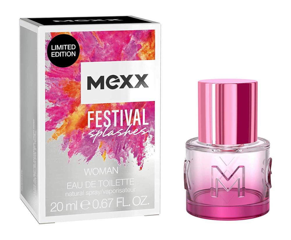 MEXX Festival Splashes LE Female Eau de Toilette Damen Duft Parfum 20ml
